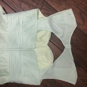 Sage green bridesmaid dress